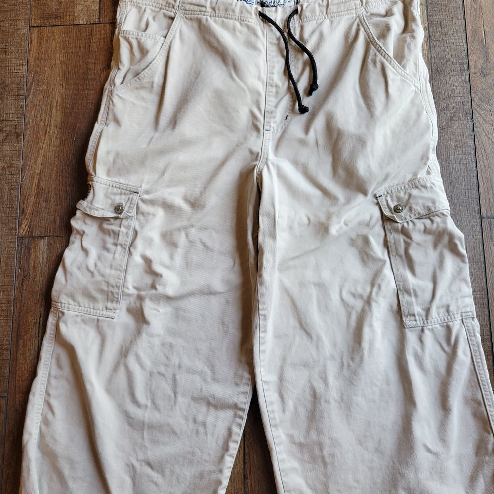 Authentic, vintage, 90s Raver wide leg, shorts